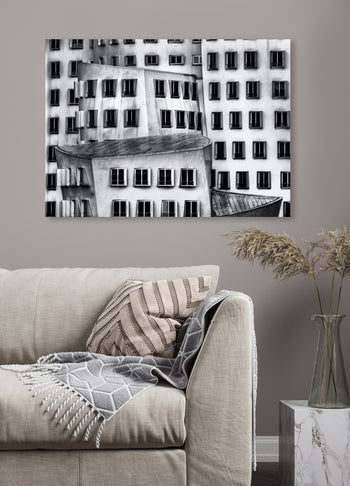 Ljuddämpande tavla - Architecture Art
