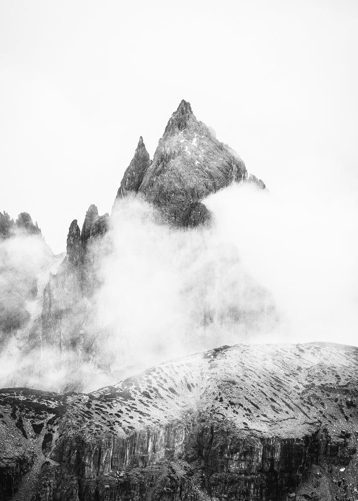 Ljuddämpande tavla - Hazy Peaks