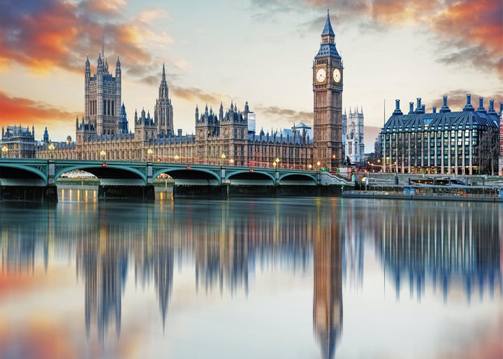 Ljuddämpande tavla - Big Ben - London