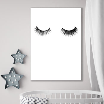 Ljuddämpande tavla - Eyelashes
