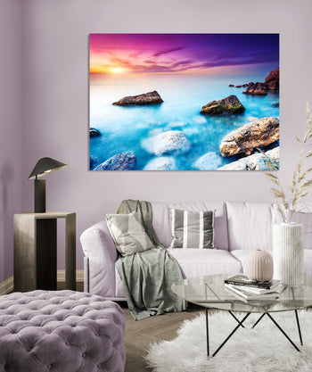 Ljuddämpande tavla - Turkosa Drömmar
