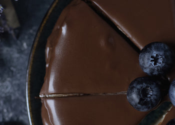Ljuddämpande tavla - Blueberry Cheesecake