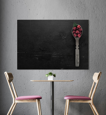 Ljuddämpande tavla - Raspberry