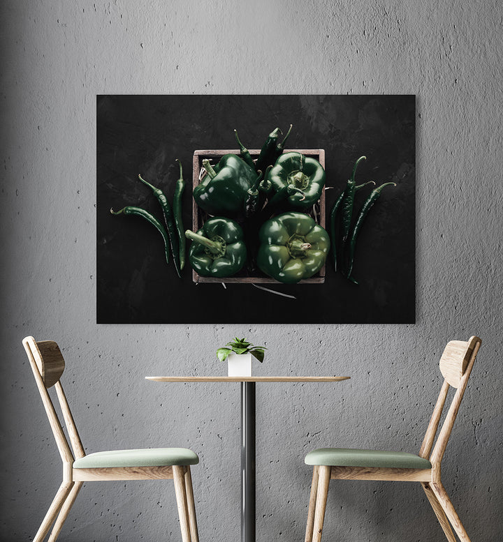 Ljuddämpande tavla - Green Pepper