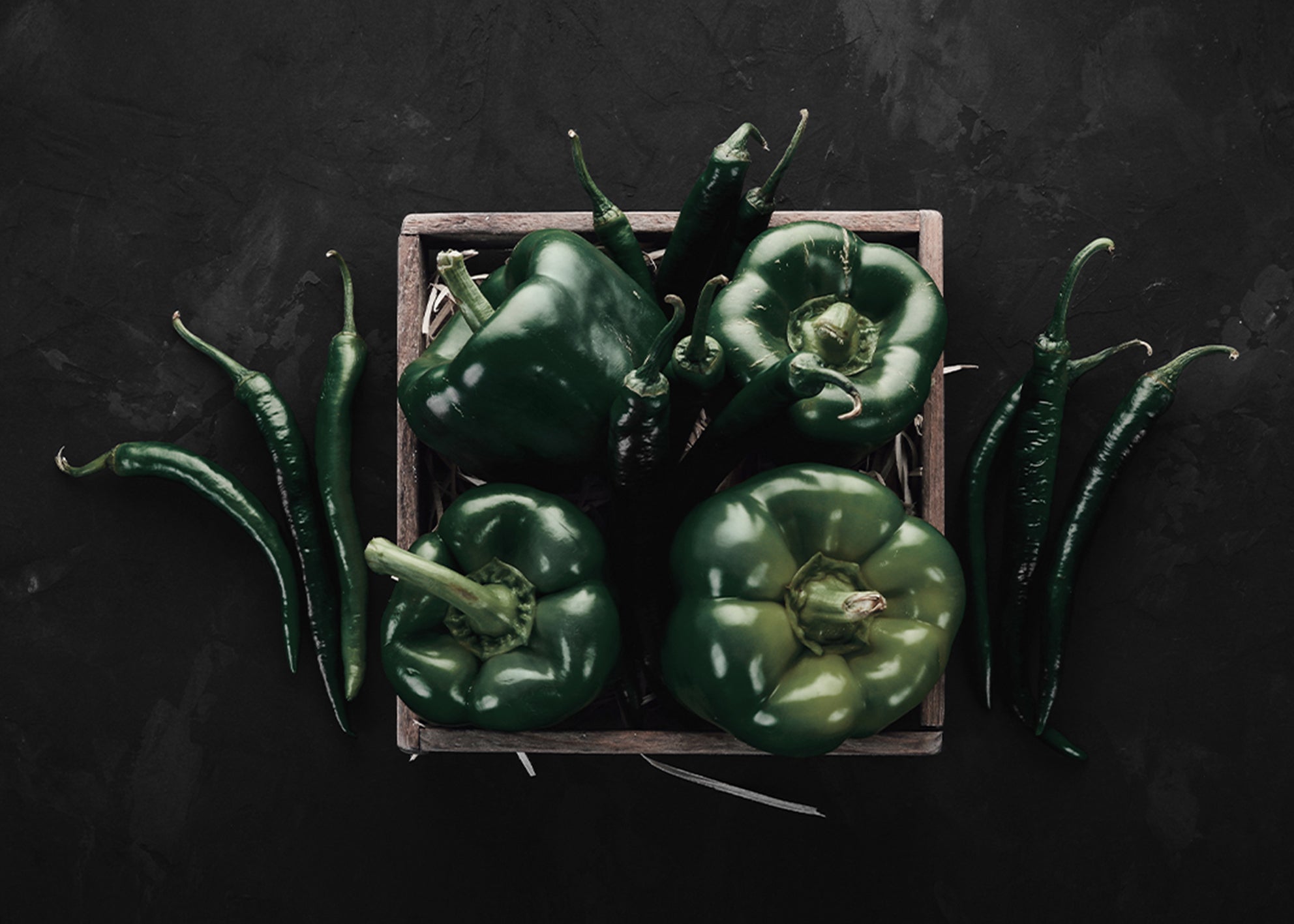 Ljuddämpande tavla - Green Pepper