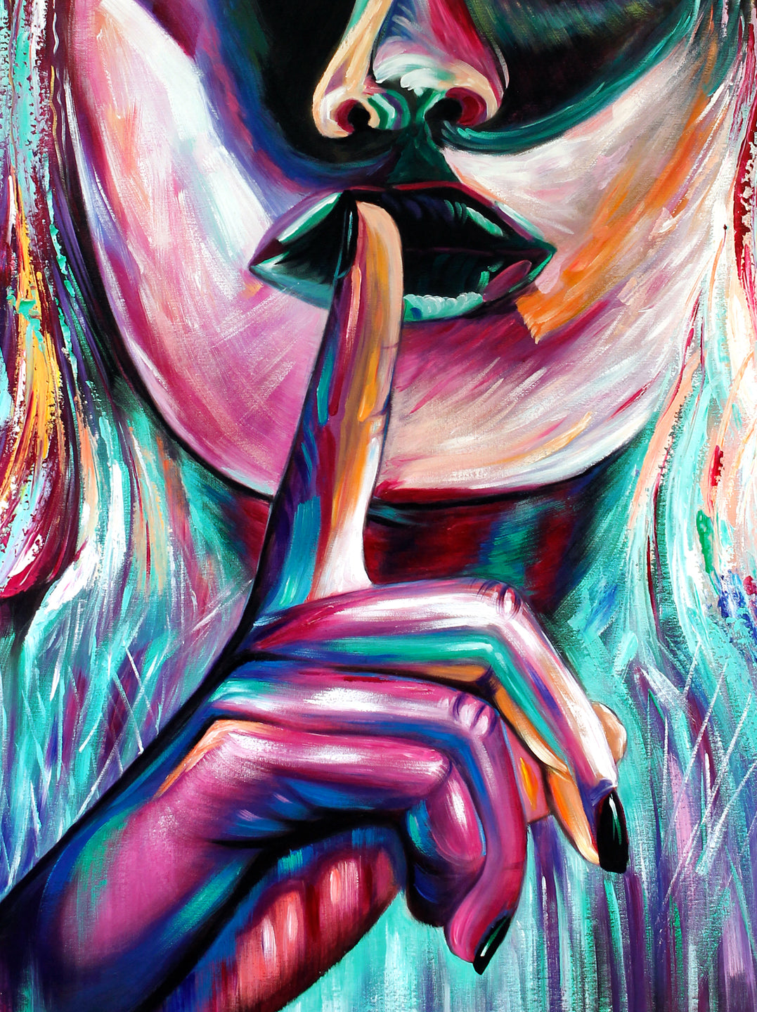 Ljuddämpande tavla - Shh!