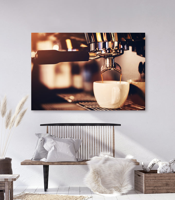 Ljuddämpande tavla - Espresso