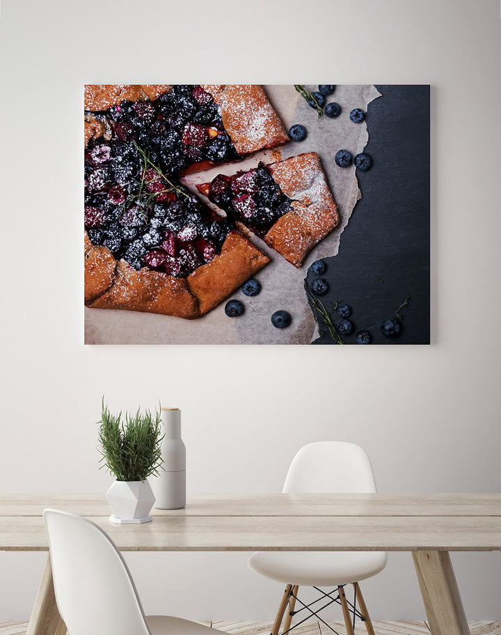 Ljuddämpande tavla - Blueberry Pie