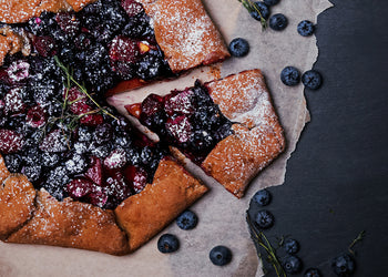 Ljuddämpande tavla - Blueberry Pie