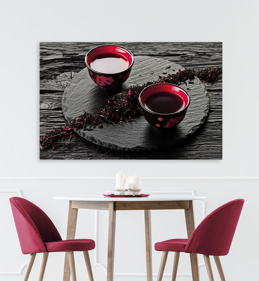 Ljuddämpande tavla - Cups of Tea