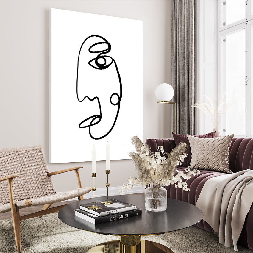 Ljuddämpande tavla - Smiley