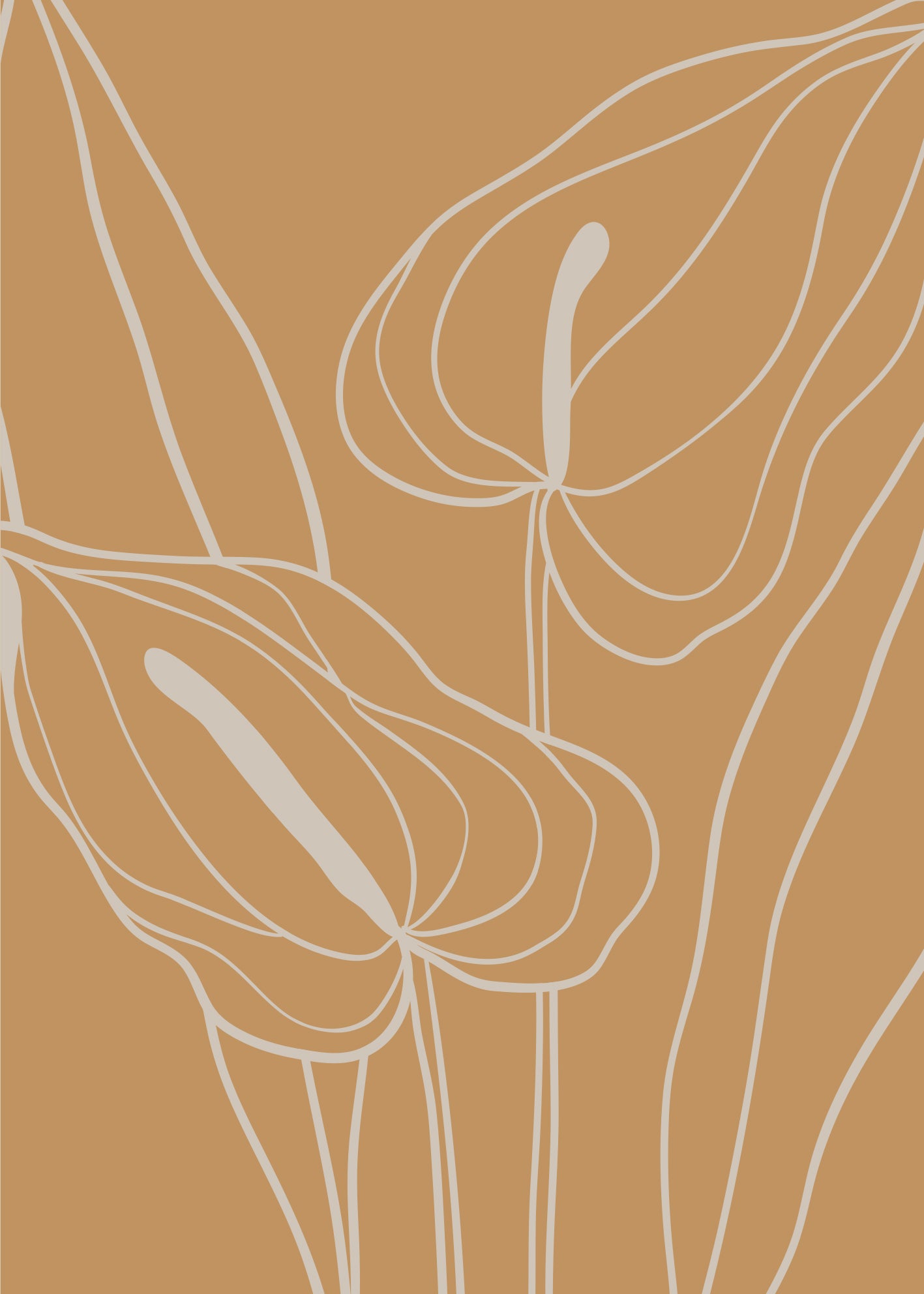 Ljuddämpande tavla - Bulbous Plants