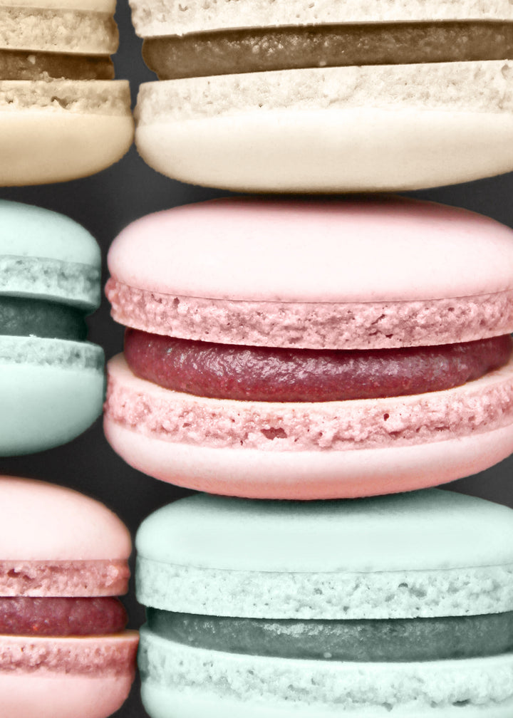 Ljuddämpande tavla - Macarons