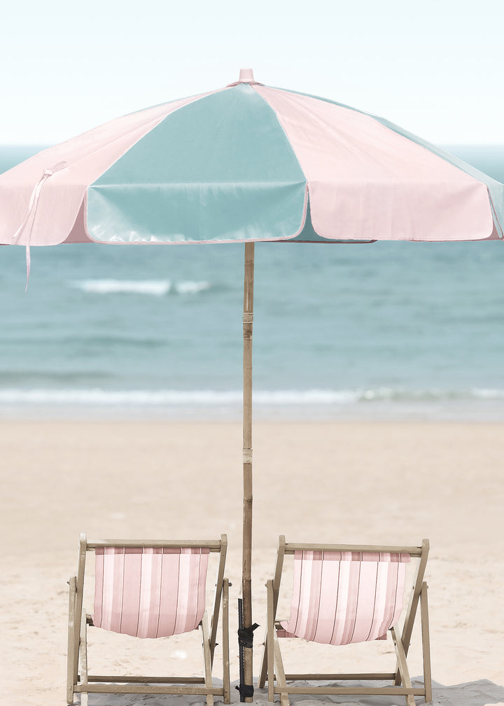 Ljuddämpande tavla - Beach and Umbrella