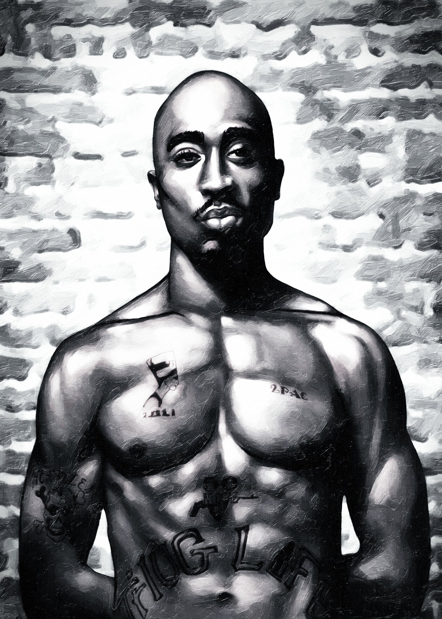 Ljuddämpande tavla - Tupac Tavla