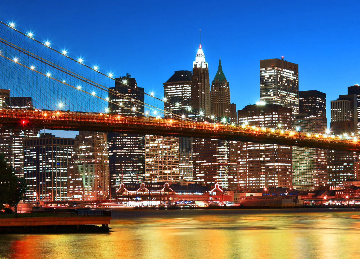 Ljuddämpande tavla - New York at night