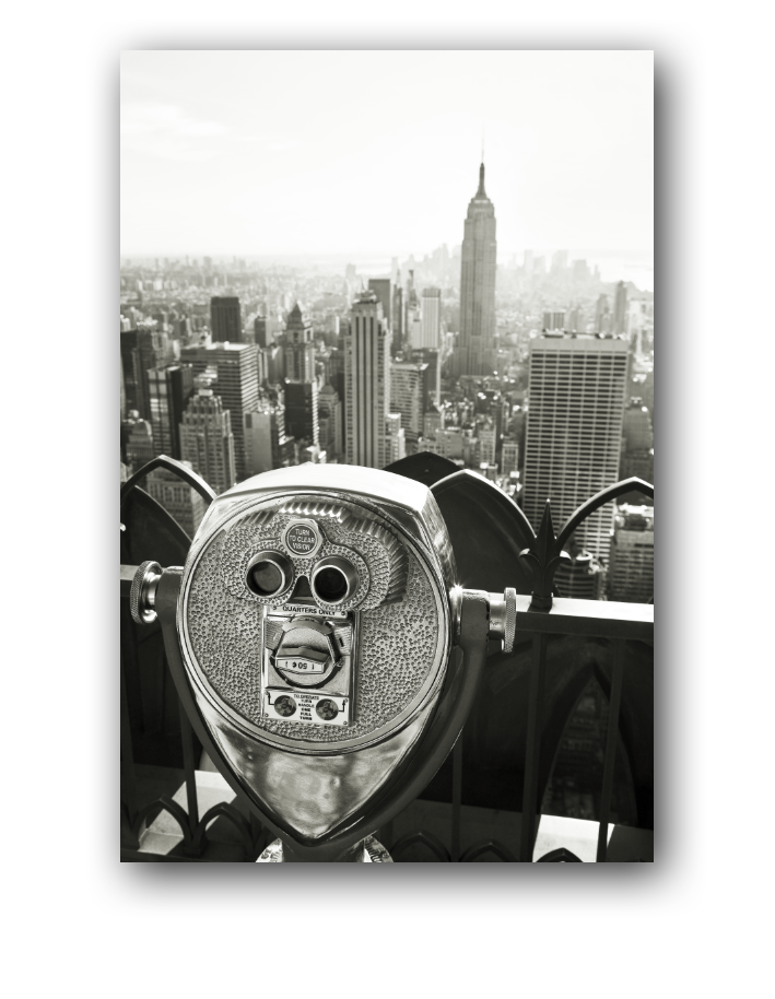 Ljuddämpande tavla - New York, Empire State Building
