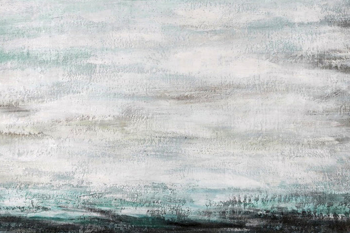 Abstrakt Oljemålning - Black Pearl (80x120cm)