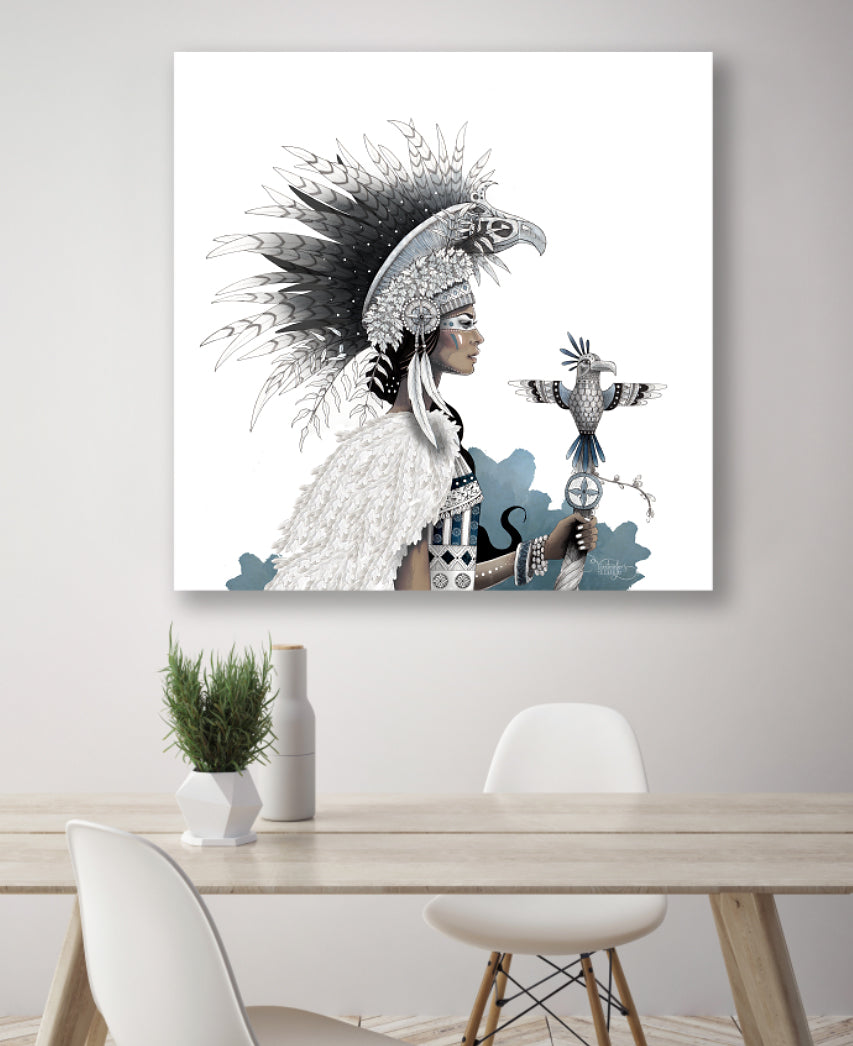 Canvastavla - Katarina Vintrafors - Eagle (100x100cm)