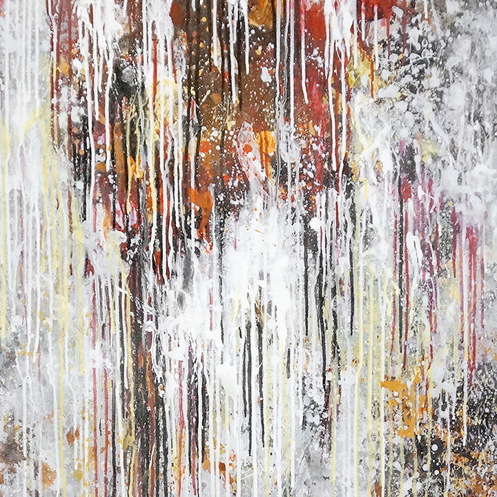 Abstrakt Oljemålning - Sailor (120x120cm)