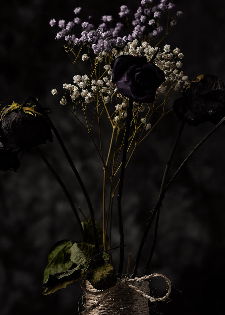 Ljuddämpande tavla - Dry Flowers