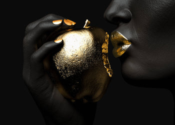 Ljuddämpande tavla - Golden Apple