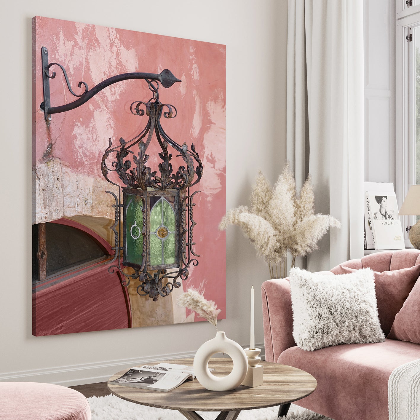 Sound-absorbing Vintage Acoustic Wall Art