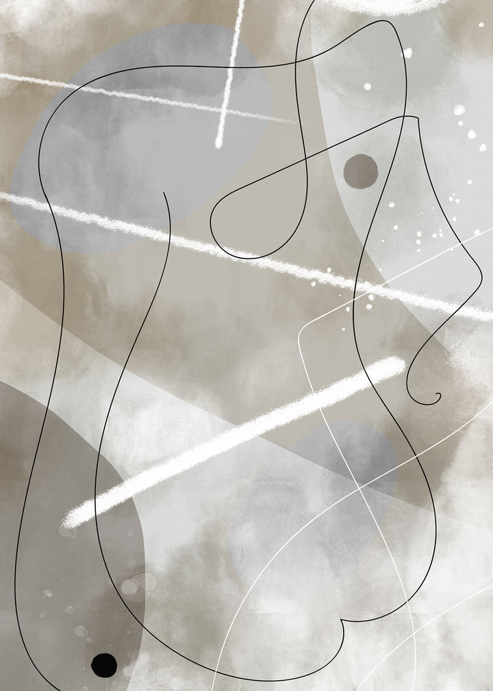 Ljuddämpande tavla - Abstract No3
