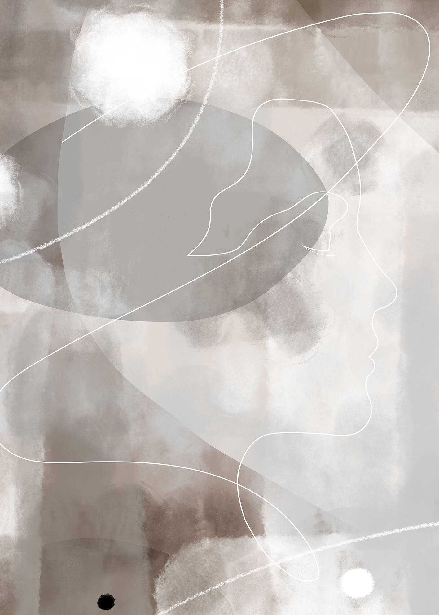 Canvastavla - Abstract No2