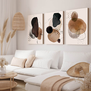 Canvastavla - Circle Graphic No3