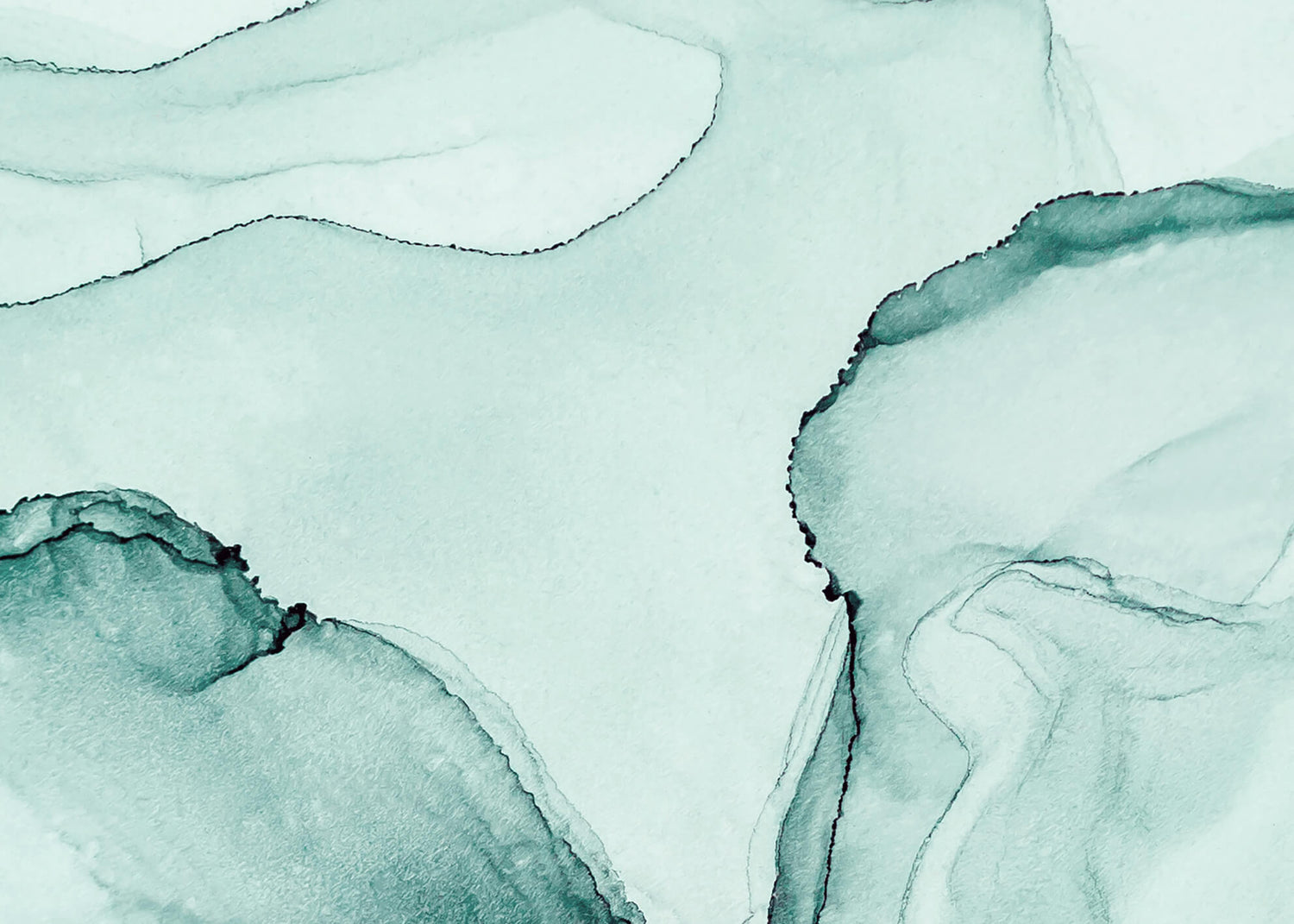Ljuddämpande tavla - Turquoise Marble