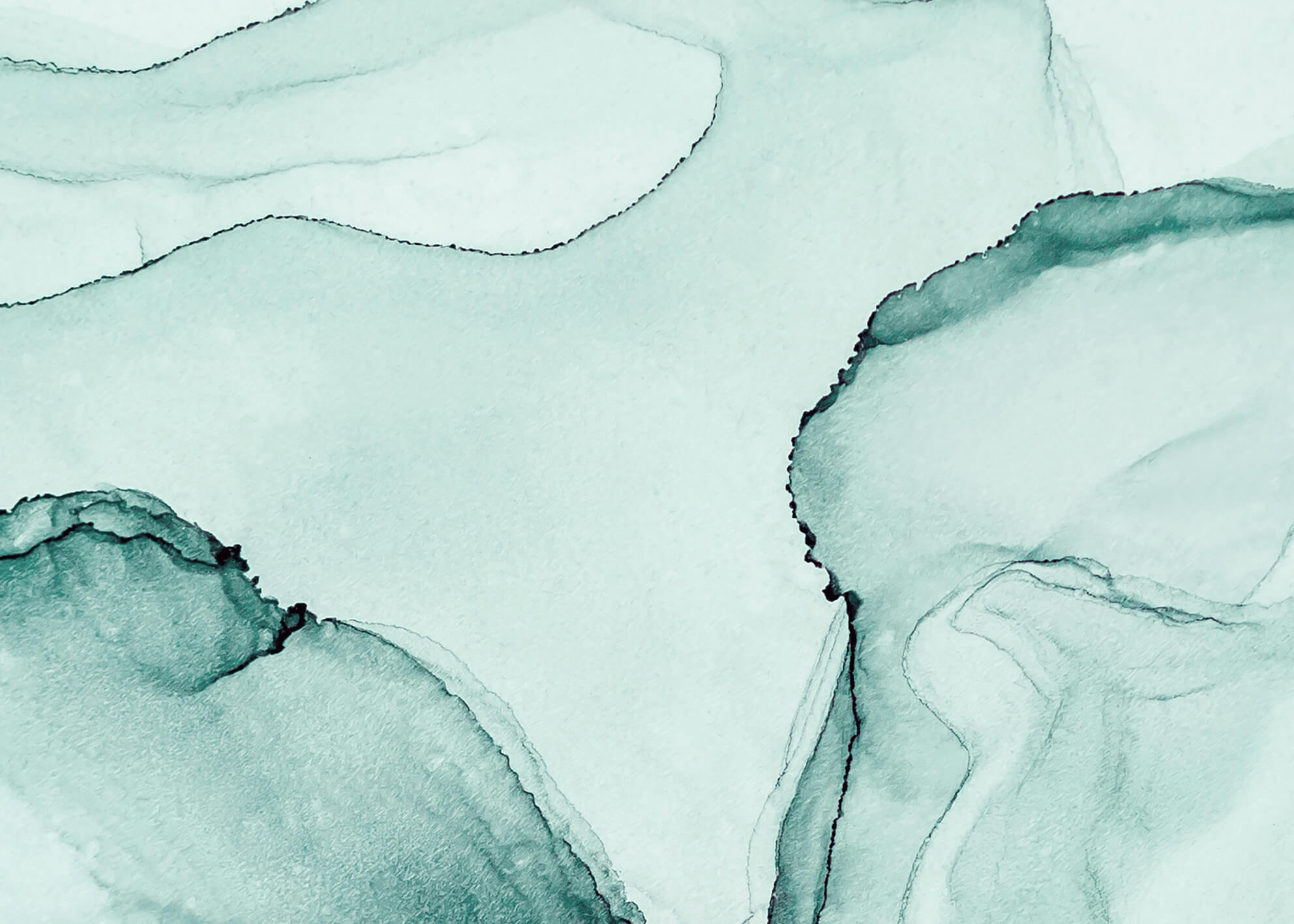 Ljuddämpande tavla - Turquoise Marble