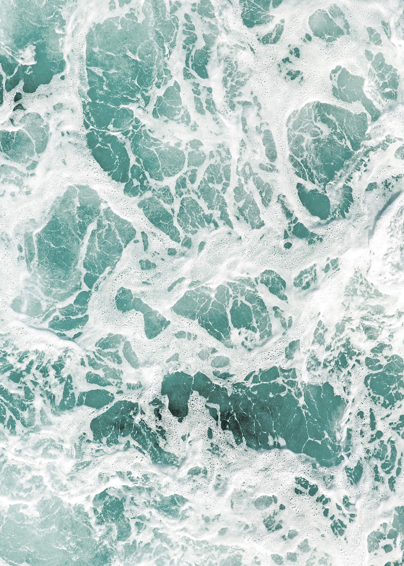 Ljuddämpande tavla - Blue ocean