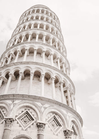 Ljuddämpande tavla - Tower of Pisa