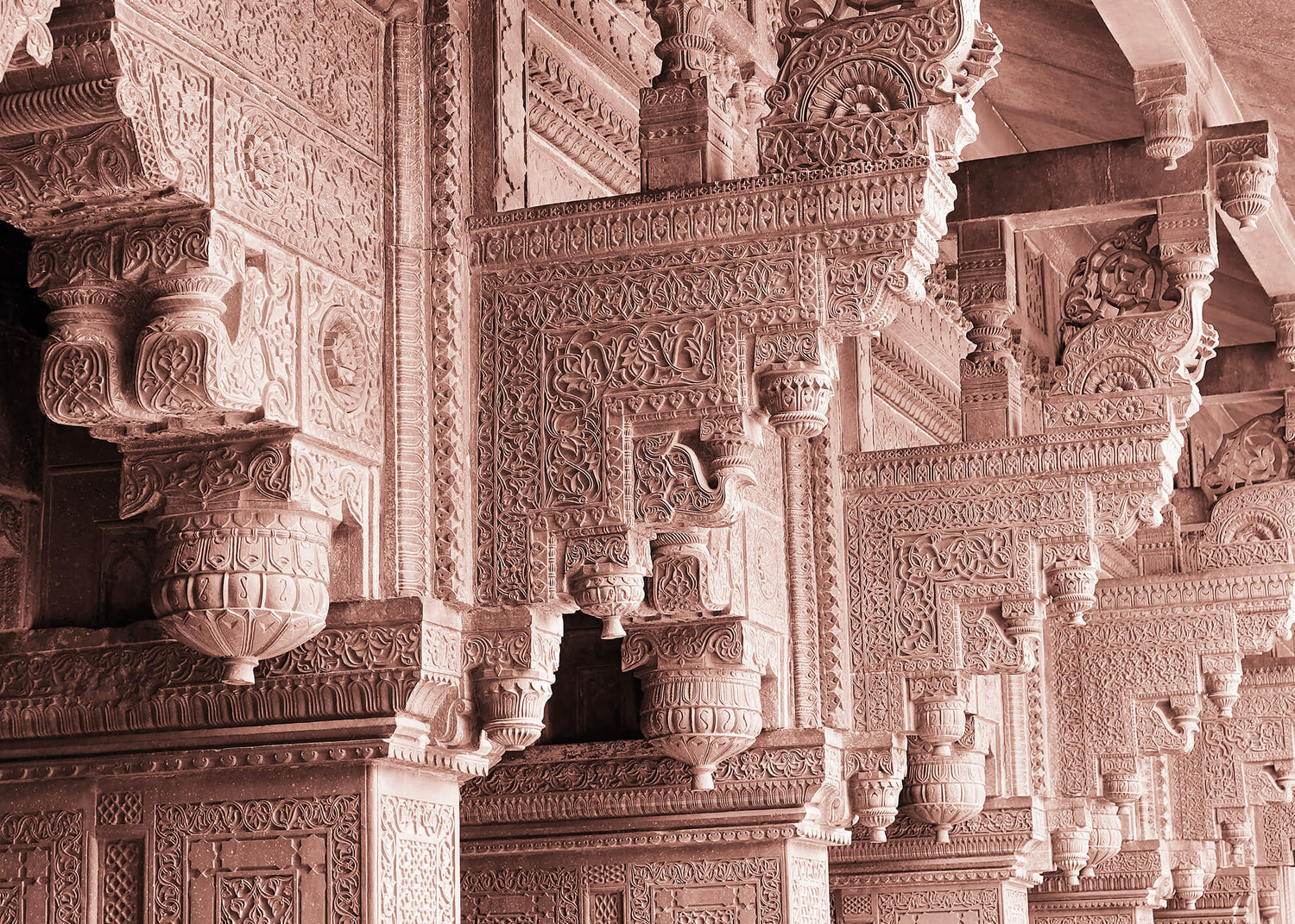 Ljuddämpande tavla - Red Fort 