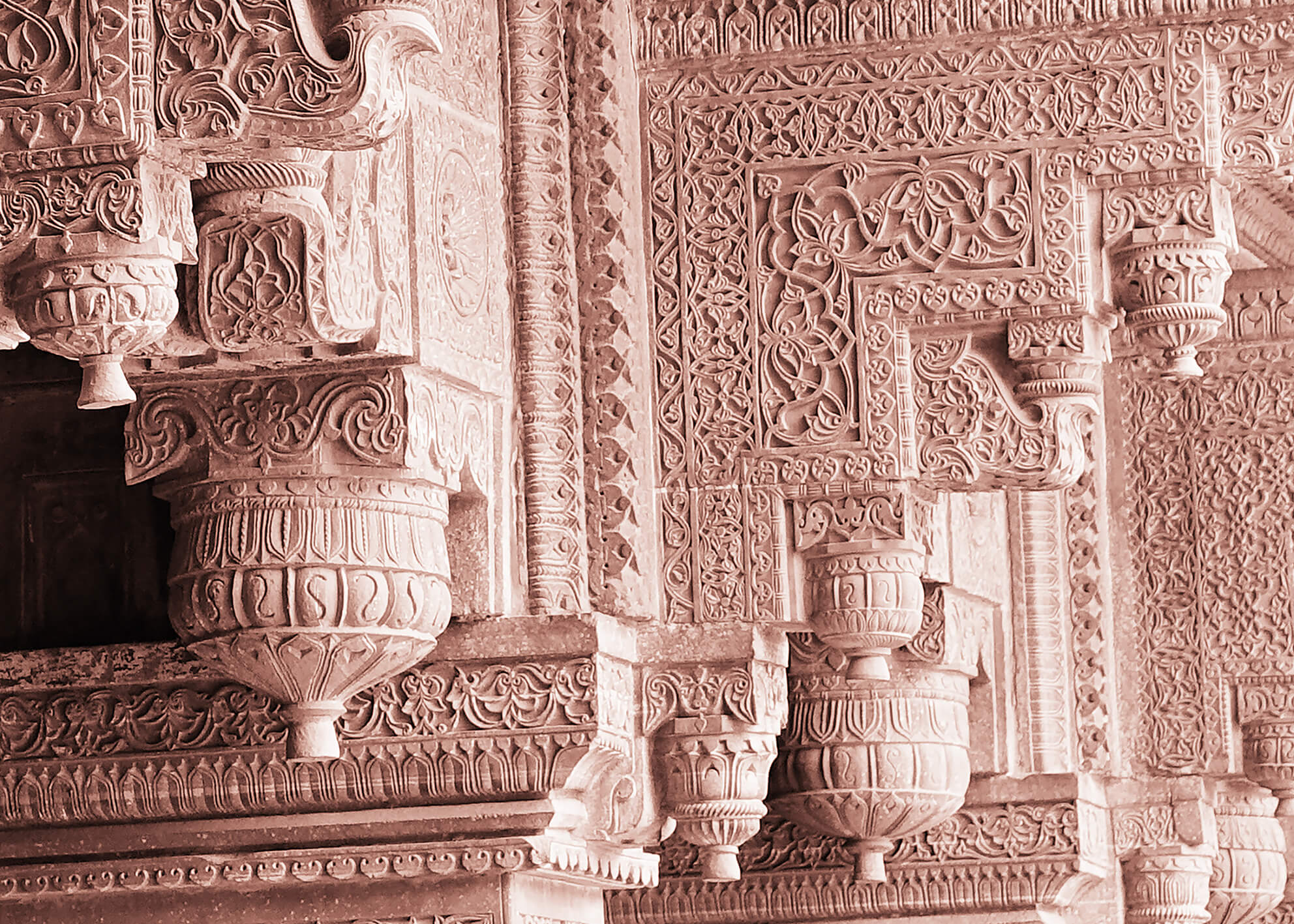 Ljuddämpande tavla - Red Fort 