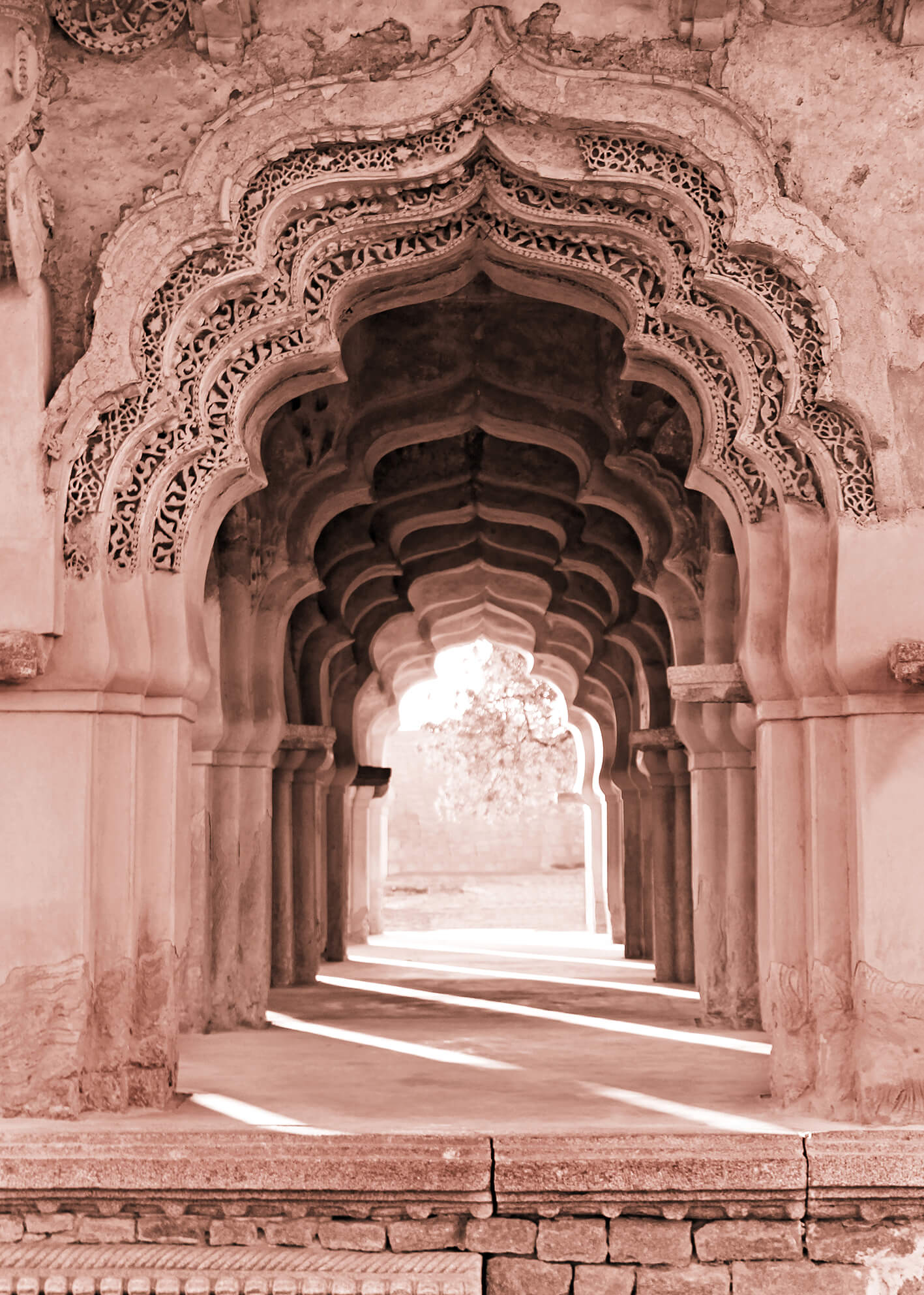 Ljuddämpande tavla - Lotus Mahal 