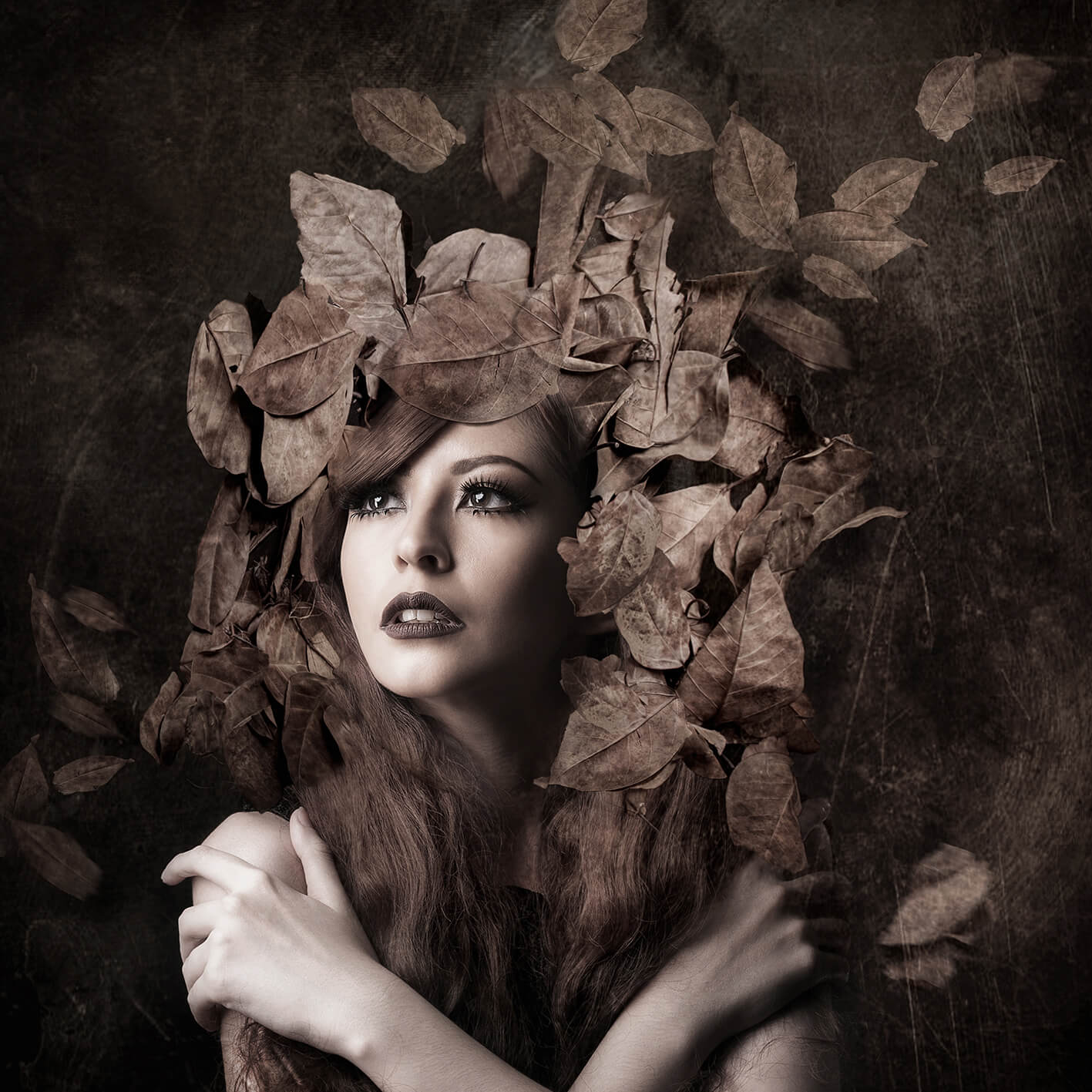 Ljuddämpande tavla - Autumn Muse