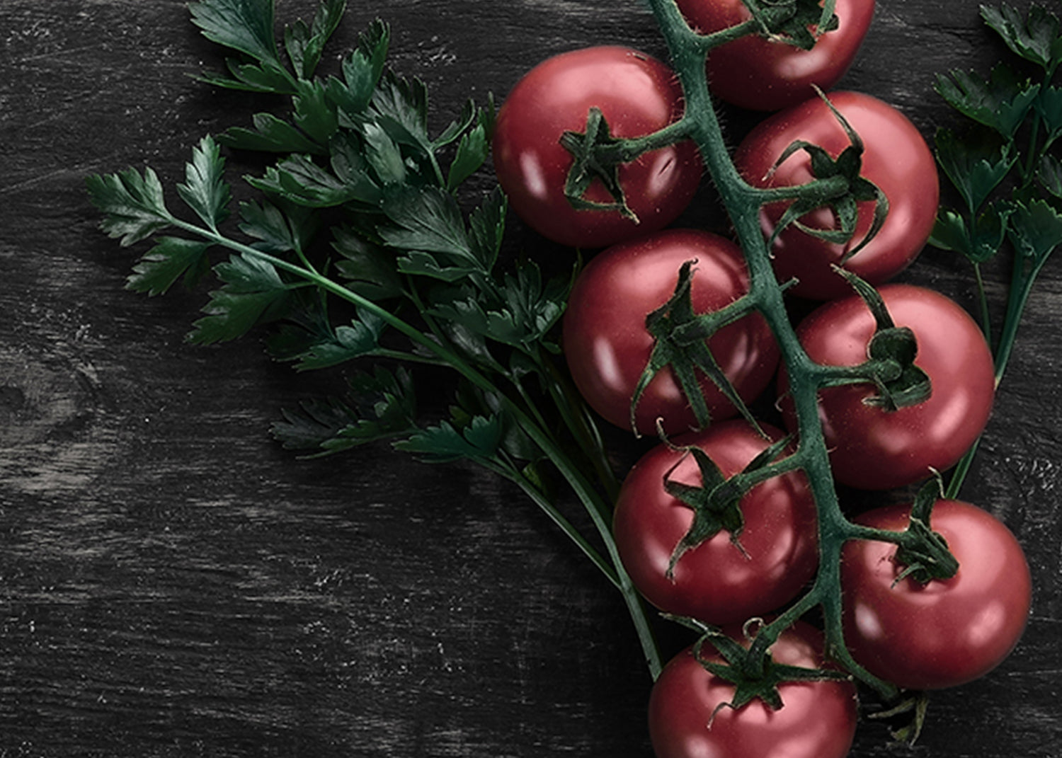 Canvastavla - Cherry Tomatoes
