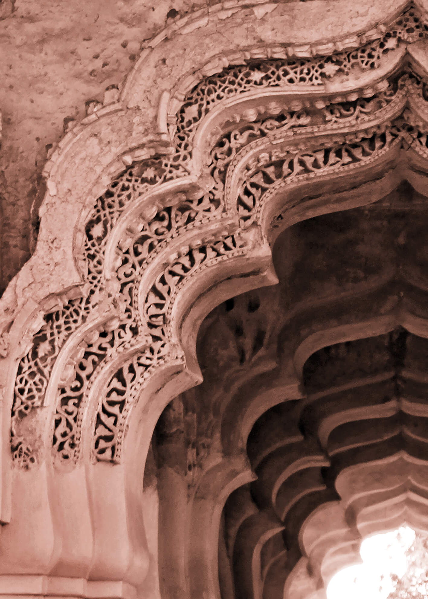 Canvastavla - Lotus Mahal