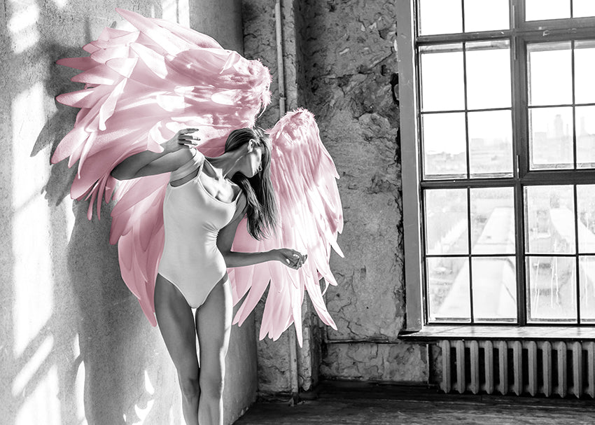 Canvastavla - Heavenly Pink (70x100)