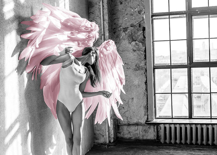 Canvastavla - Heavenly Pink (70x100)