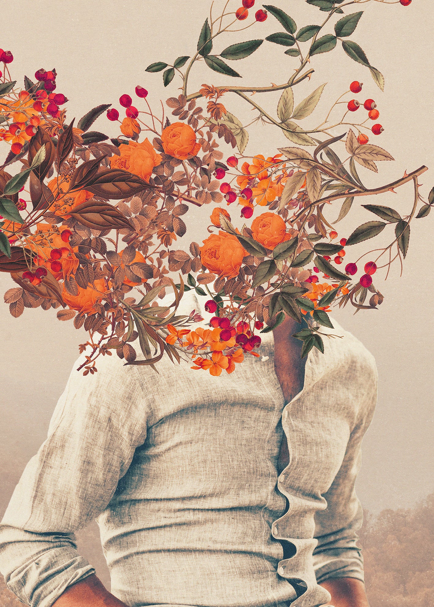 Canvastavla - The Botanical Symphony