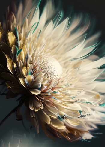 Ljuddämpande tavla - Flower Bloom