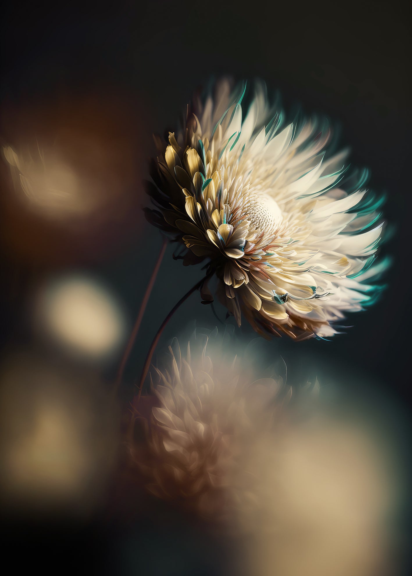 Ljuddämpande tavla - Flower Bloom