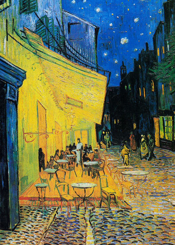 Ljuddämpande tavla - Café Terrace At Night