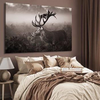 Ljuddämpande tavla - Deer's Graceful Haven