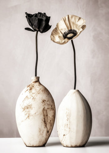 Ljuddämpande tavla - Minimalist Floral Decor