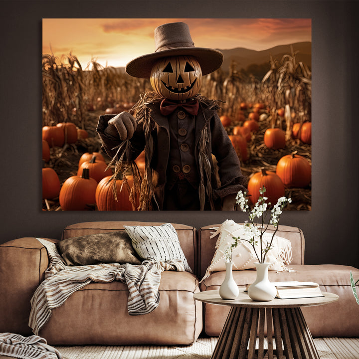 Ljuddämpande tavla - Halloween Canvas Tale