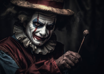 Ljuddämpande tavla - Chilling Joker